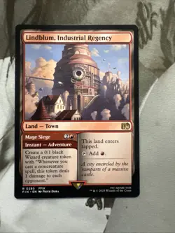 Lindblum, Industrial Regency 285 Final Fantasy Magic the Gathering - Image 1