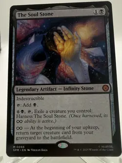 Magic the Gathering the Soul Stone, Marvel's Spider-Man, Regular Mythic Card 66 - Image 1