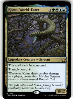 Koma, World-Eater Foundations Regular MTG - Image 1