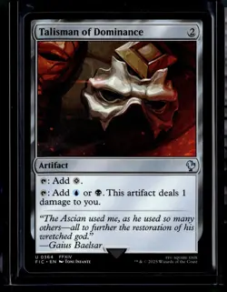 Talisman of Dominance - 364 - FIC - NM - MTG Magic the Gathering - Image 1