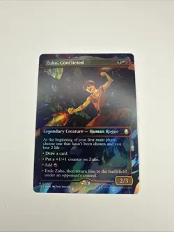 Zuko, Conflicted (Borderless) Avatar: The Last Airbender Foil - Image 1