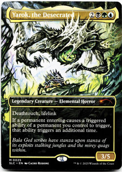 Yarok, the Desecrated [Secret Lair Countdown Encyclopedia Kit] MTG 💀🌳💧 - Image 3