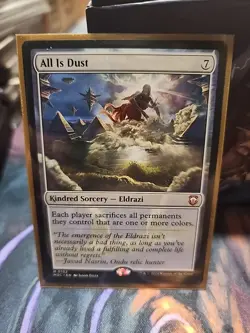 All Is Dust 0152 Non-Foil Mythic Card Modern Horizons 3, Near Mint Condition - Image 1