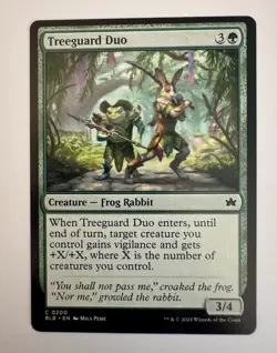 Treeguard Duo 0200 [Bloomburrow] Magic MTG BLB - Image 1
