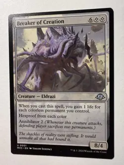 Breaker of Creation Modern Horizons 3 MH3 MTG LP - Image 1