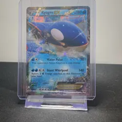 Pokemon TCG Kyogre EX XY41 XY Promo Holo Basic Water 180 HP Card - Image 1