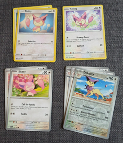 Skitty (5x) & Delcatty (3x) - Pokemon Cards mini-set - Image 1