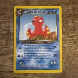 Pokemon TCG Vintage Card - Dark Octillery 1st Edition Neo Destiny 62/105 MINT - Image 1
