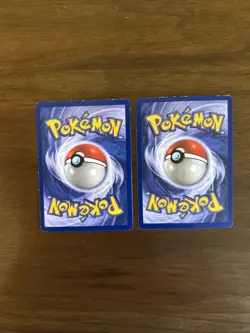 2000 Pokemon the Movie Black Star Promo Cards Mewtwo 14 NM & Mew 8 MP - Image 2