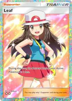 [FAST DELIVERY]Pokemon Pocket TCG Card 2 Star Full Art Trainer Leaf DIGITAL - Image 1