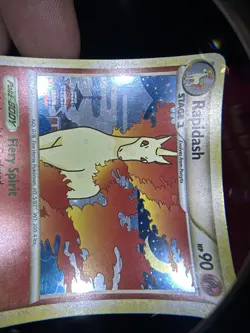 Pokemon Rapidash 8/102 - Reverse Holo Rare HGSS Triumphant - Image 4