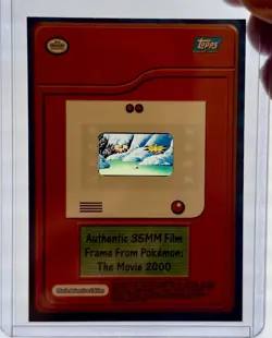 Topps Pokemon 2000 35mm Film Frame Card Zapdos & Moltres Legendary Scene - RARE - Image 2