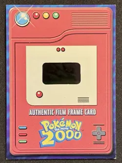 Topps Pokemon 2000 35mm Film Frame Card Zapdos & Moltres Legendary Scene - RARE - Image 3