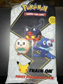 NEW Pokemon TCG: Train On First Partner Pack 25th Anniversary (April 2021) - Image 1