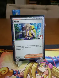 Arven Holo Pokemon Prize Pack Series 3 Promo Pokemon Card NM Play Stamp - Image 1