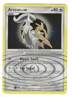 Pokemon Arceus #AR5 Arceus (AR5) Holo Rare - Image 1