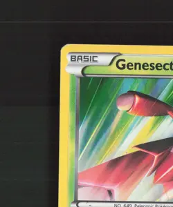 Genesect BW99 Black & White Black Star Promo Shiny Holo Pokemon Card DMG - Image 3