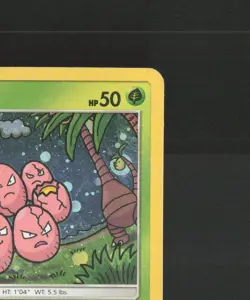 Exeggcute SM119 Sun & Moon Black Star Promo Cosmos Holo Pokemon Card DMG - Image 4