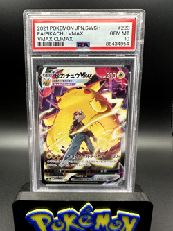 Pikachu VMAX 223/184 CSR | VMAX Climax | Japanese | PSA 10 | Pokemon TCG - Image 1
