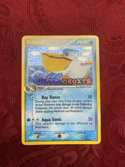 Pokemon TCG EX Deoxys Pelipper 21/107 Reverse Holo LP - Image 1