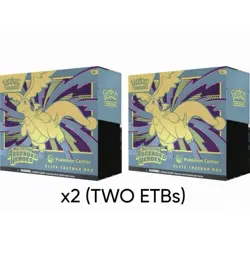 x2 Mega Evolution Ascended Heroes Pokemon Center ETB Elite Trainer Box *PRESALE* - Image 1