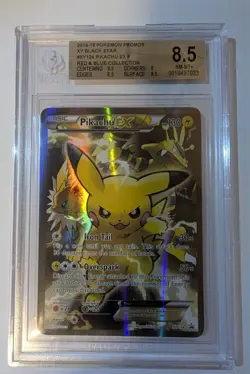 Pokemon Pikachu EX XY124 Black Star Promo Card BGS 8.5 ( ENGLISH ) - Image 1