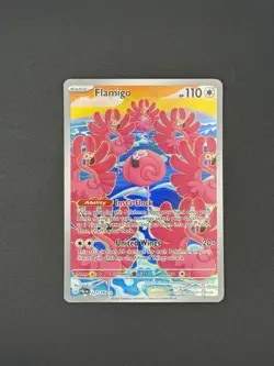 Flamigo 227/193 Illustration Rare Paldea Evolved Pokemon TCG NM - Image 1