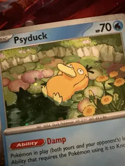 Psyduck 007 Mega Evolution Black Star Promo Holo Pokemon Card - Image 2