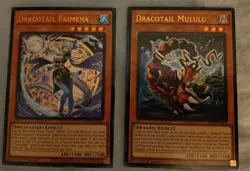 Yu-Gi-Oh Dracotail Faimena And Mululu 1st Edition Ultra Rare - Image 1