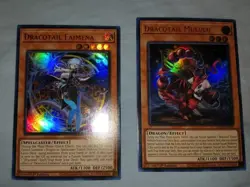 Yu-Gi-Oh Dracotail Faimena And Mululu 1st Edition Ultra Rare - Image 3