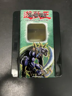 Yu-Gi-Oh! Vintage Empty Panther Warrior Metal Tin 2005 Original - Image 1