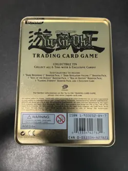 Yu-Gi-Oh! Vintage Empty Panther Warrior Metal Tin 2005 Original - Image 2