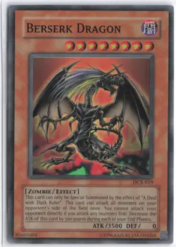 Yugioh - Berserk Dragon DCR-019 Unlimited - Dark Crisis - Image 1