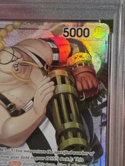 2022 One Piece OP01-097 Queen Alt Art Romance Dawn - PSA 10 Pre Errata - Image 5