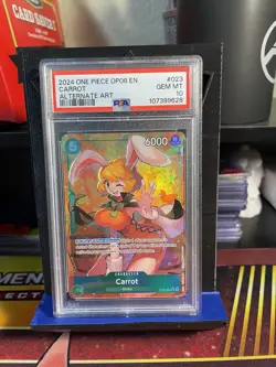One Piece PSA 10 Carrot English OP08-023 Two Legends Alt Art - Image 1