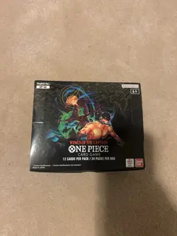 One Piece CG: Wings of the Captain OP06 Unsealed Booster Box! Free And Fast Ship - Image 1