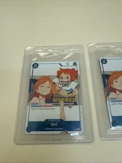 Girl (OP14 Release Event Winner) P-096 One Piece Promotion Cards Foil x3 - Image 2