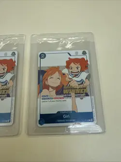 Girl (OP14 Release Event Winner) P-096 One Piece Promotion Cards Foil x3 - Image 4