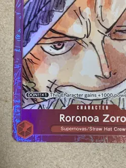 One Piece TCG Roronoa Zoro Premium Collection Film Red ST01-013 Promo Card NM - Image 4