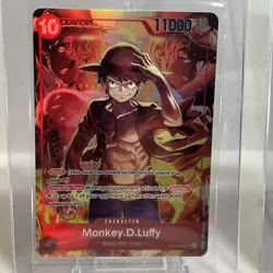 TWO Monkey.D.Luffy (Treasure Booster Set) ST10-006 One Piece Promo Card Sealed! - Image 5