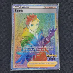 Spark - 085/078 - Secret Rare - Pokemon GO - Pokemon Card - NM/M - Image 1