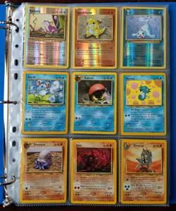 Vintage Pokemon Cards Binder - Image 1