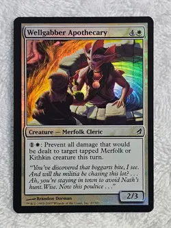 MTG Wellgabber Apothecary FOIL #47 Lorwyn (LRW) Magic Gathering Card NM - Image 1