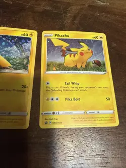Pokemon TCG Pikachu Holographic 4 Card Lot - Image 5