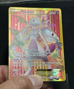Mewtwo EX 164/162 Holo Full Art Secret Rare Pokemon TCG XY Breakthrough Card NM - Image 3