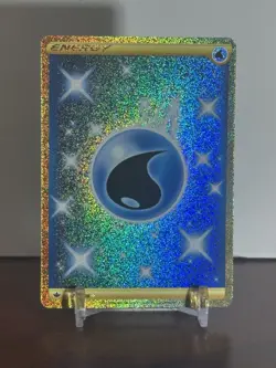 Pokemon Card Basic Water Energy 279/193 Gold Secret Rare Paldea Evolved - Image 1