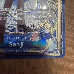 Sanji SEC OP06-119 SP Parallel A Fist of Divine Speed ONE PIECE Card English - Image 4