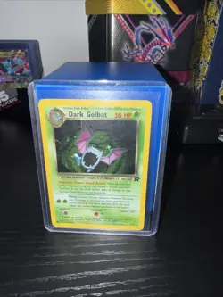 Pokemon TCG Dark Golbat Holo Card 7/82 LP - Image 1