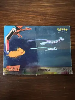 Pokemon Card FAREWELL #39 Mewtwo Strikes Back Blue Logo Pokemon Topps HOLO - Image 1