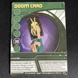 Bakugan Doom Card - Green Ability Card - Image 1